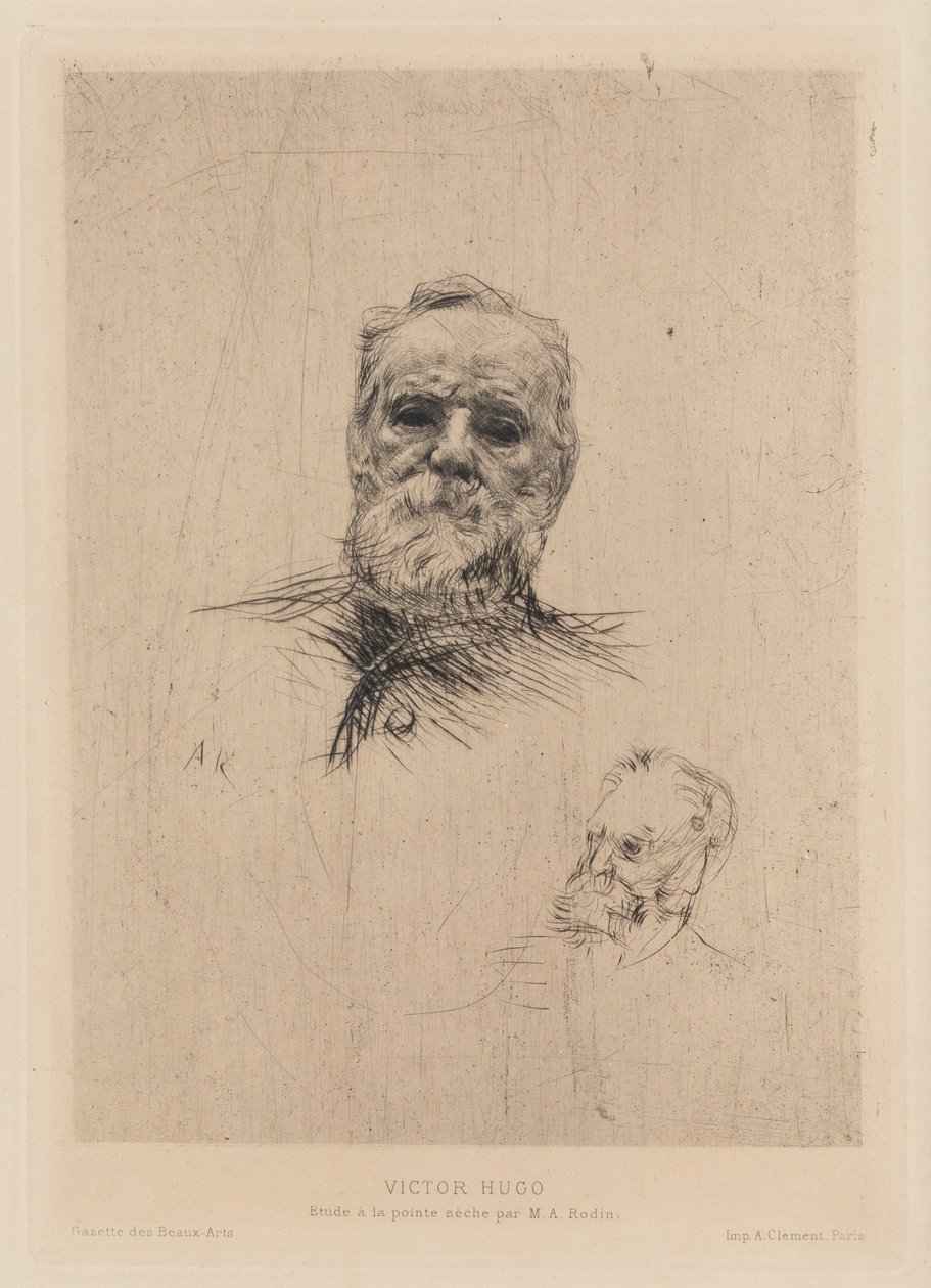 Victor Hugo, 1886 - Auguste Rodin