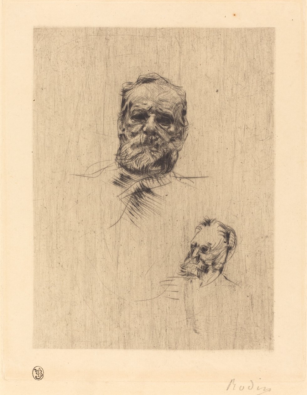 Victor Hugo, De Face - Auguste Rodin