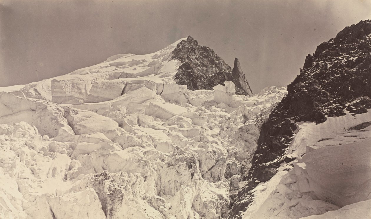 Mont Maudit, Savoie, 1860 - Auguste Rosalie Bisson
