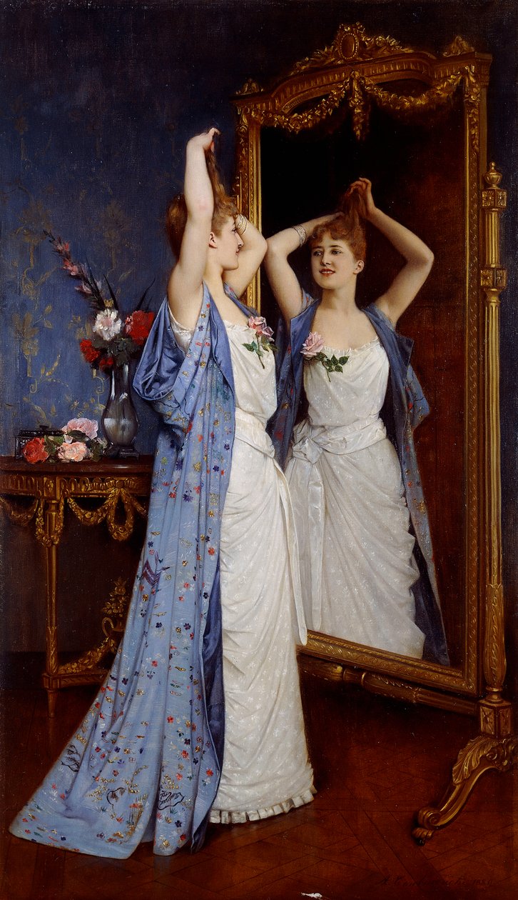 La Toilette - Auguste Toulmouche