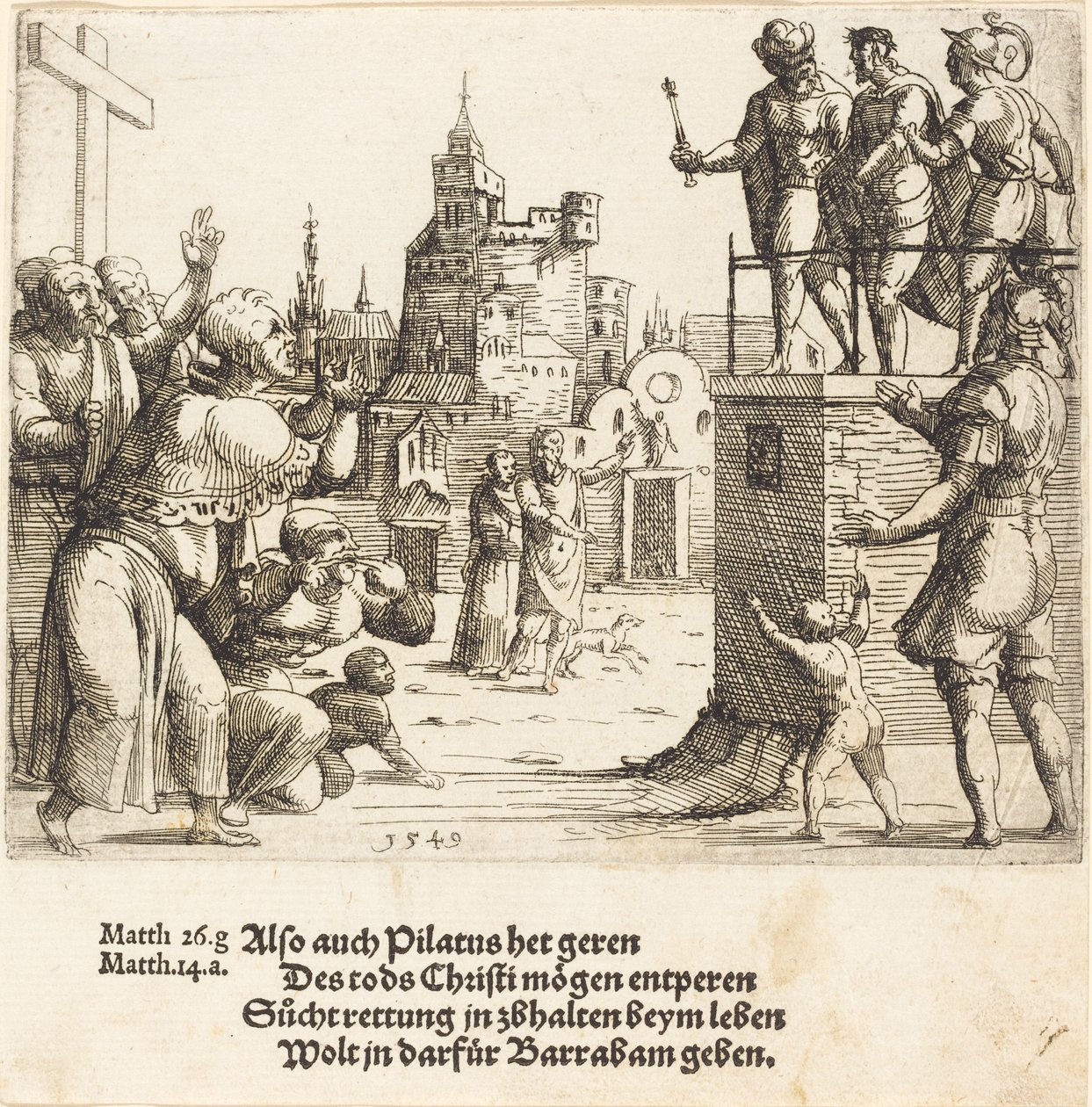 Ecce Homo - Augustin Hirschvogel