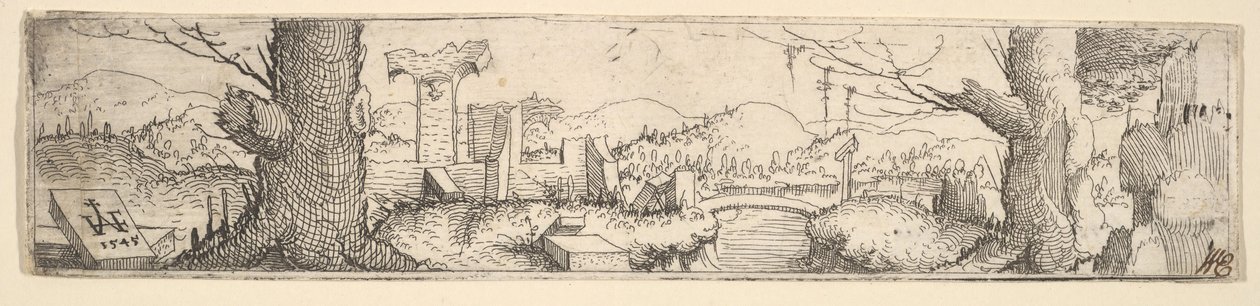 Paysage - Augustin Hirschvogel