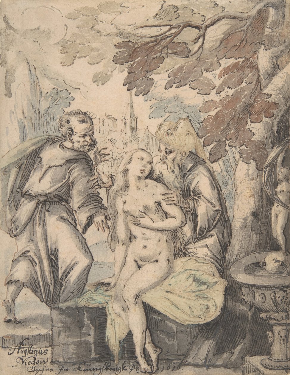 Suzanne et les vieillards - Augustin Medow