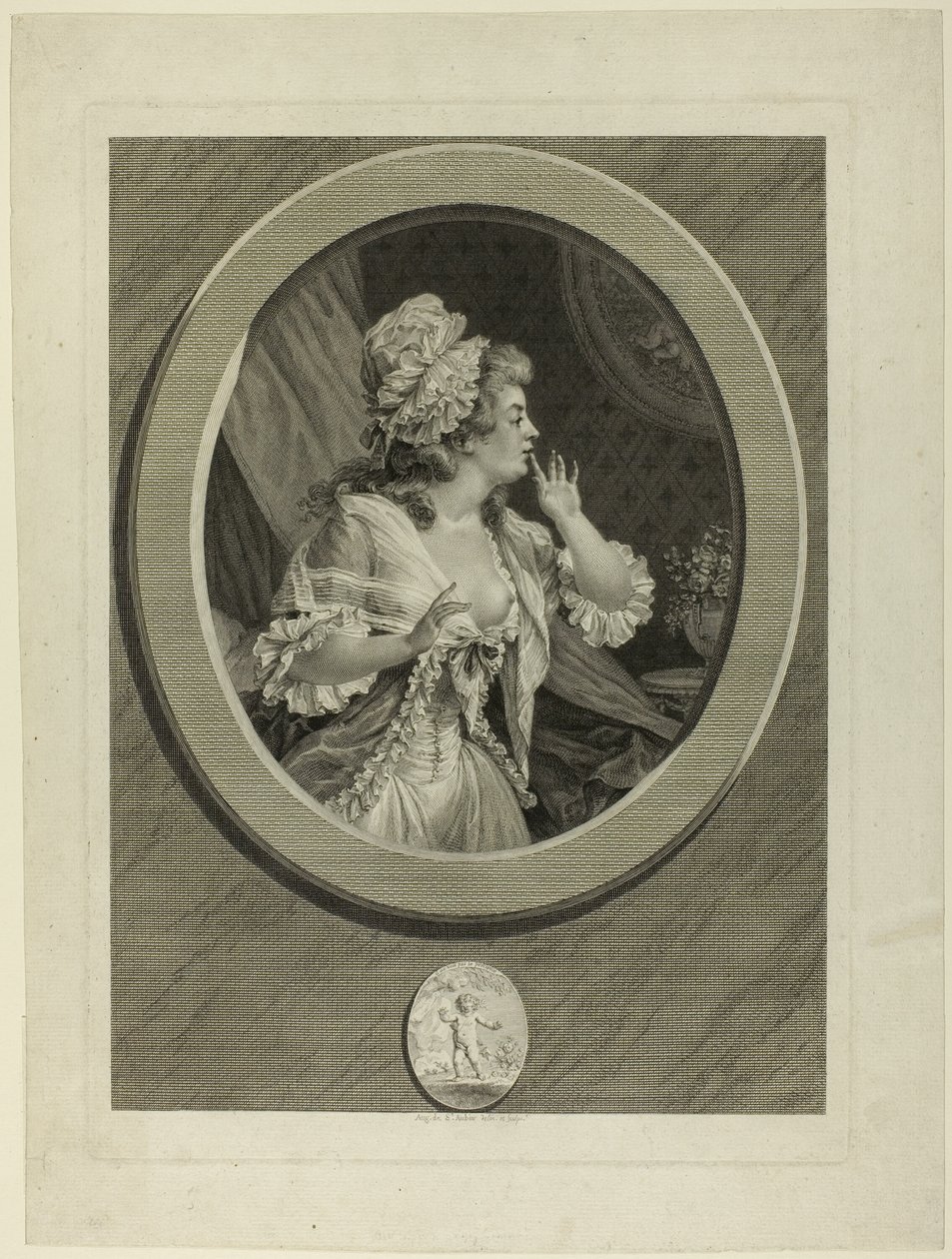 Soyez au moins discret - Augustin de Saint Aubin