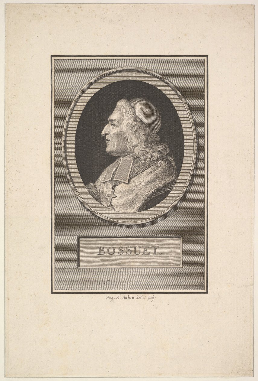 Portrait de Bossuet, 1803 - Augustin de Saint Aubin