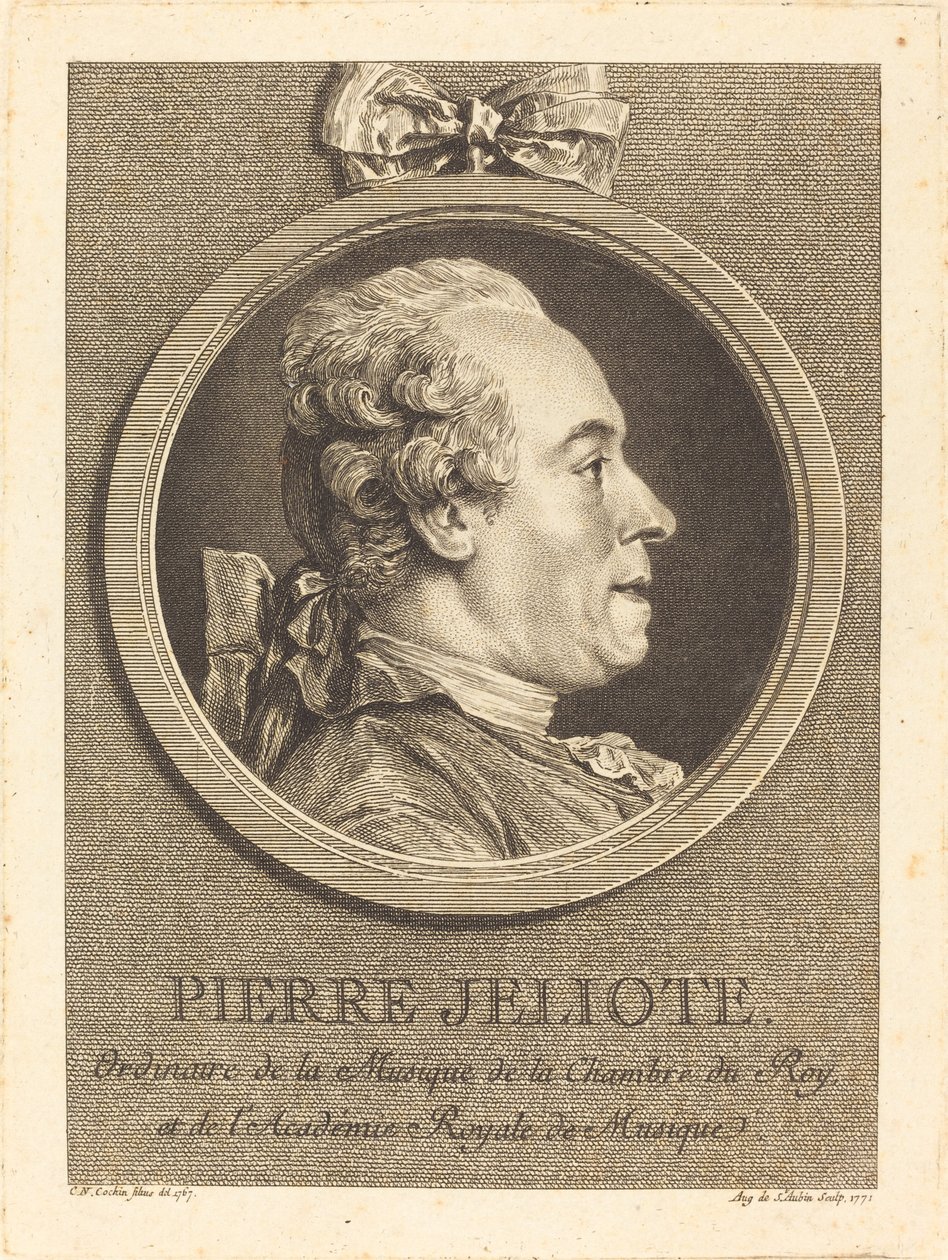 Pierre Jeliote - Augustin de Saint Aubin after Charles Nicolas Cochin II