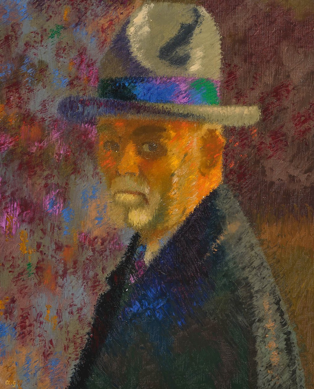 Augusto Giacometti Autoportrait 1934 - Augusto Giacometti