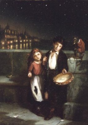 Loin de chez soi - Augustus Edward Mulready