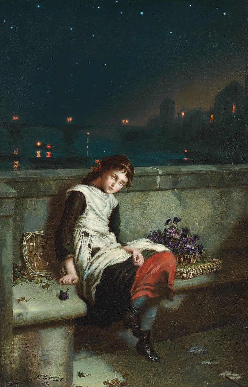 Du matin au soir, 1889 - Augustus Edward Mulready