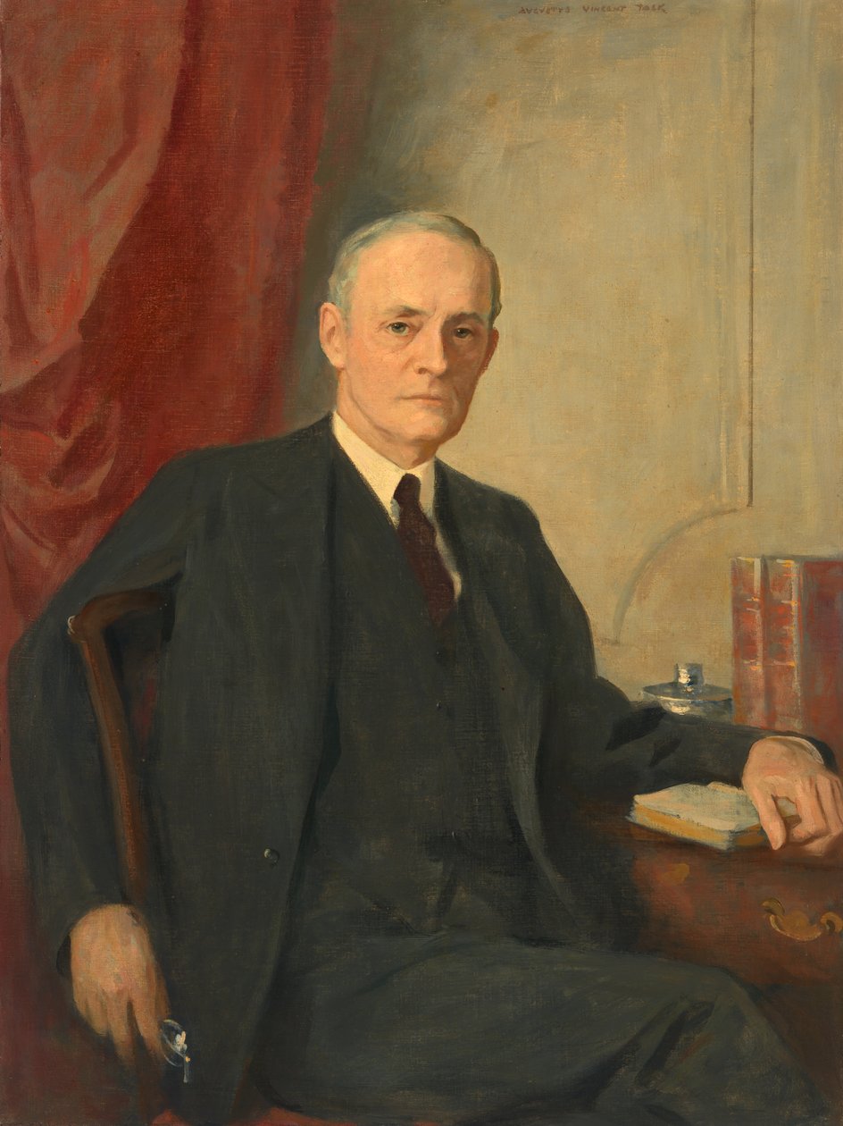 David E. Finley, vers 1940 - Augustus Vincent Tack