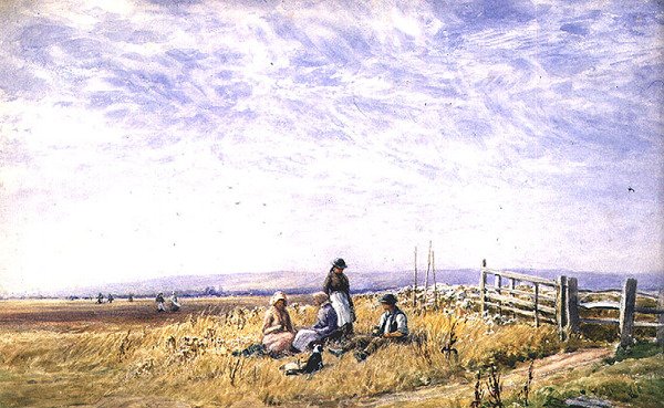 Moissonneurs au déjeuner - Augustus Watford Weedon