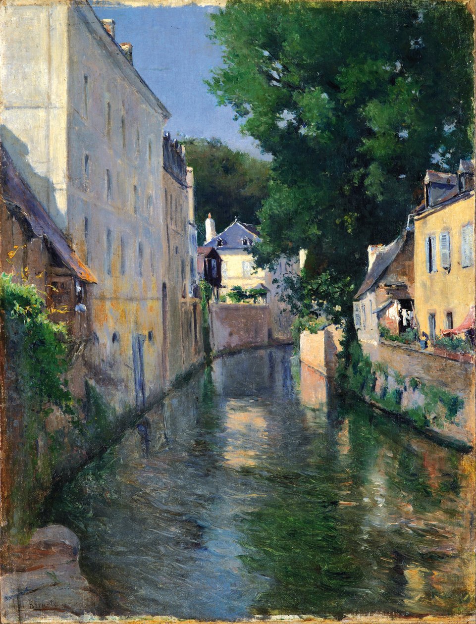 La rivière Isole (Quimperlé) - Aureliano de Beruete
