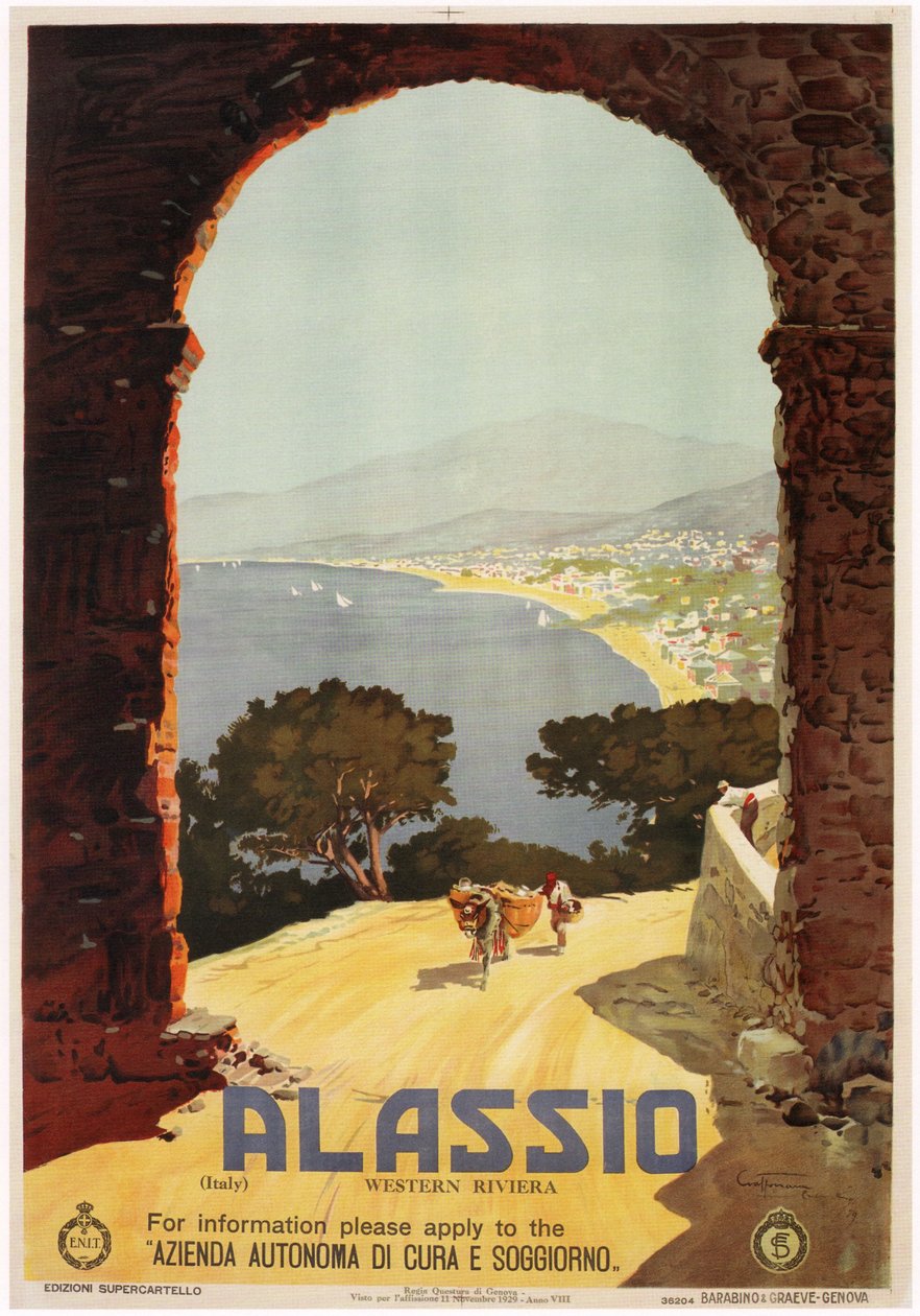 Alassio, 1929 - Aurelio Craffonara