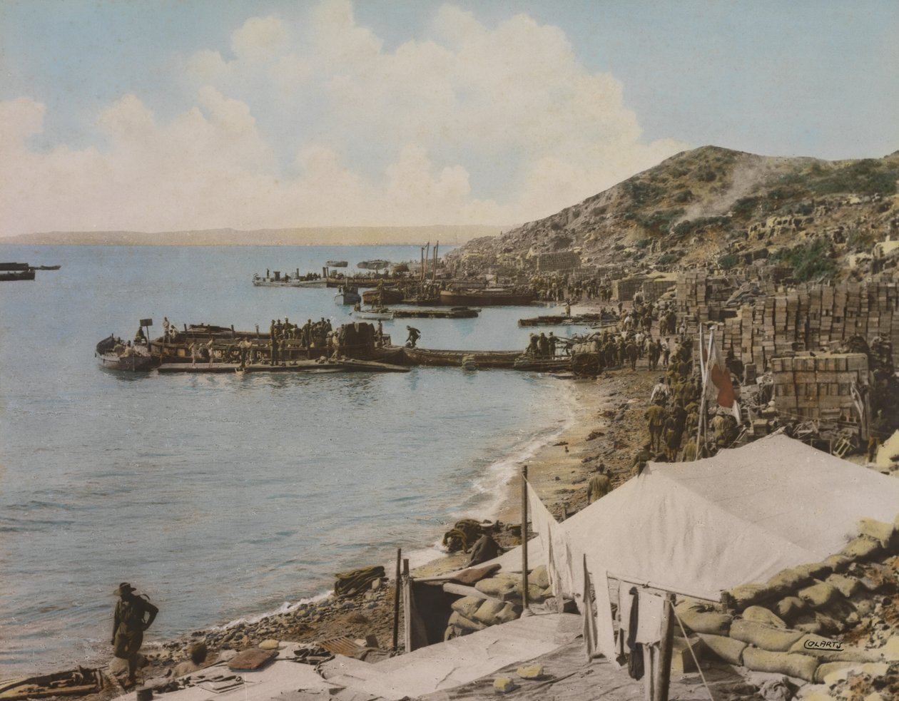 Anzac Cove, Gallipoli, Turquie, 1915 - Australian Photographer
