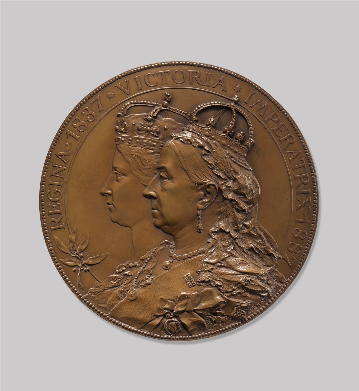 Médaille commémorant le jubilé de la reine Victoria - Austrian School