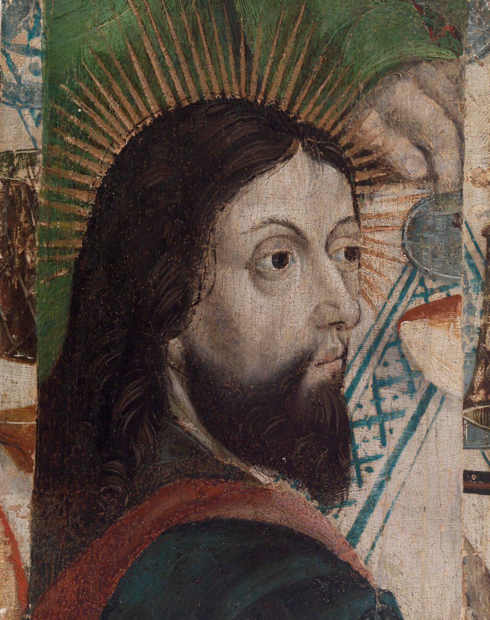 Tête de saint, 1450 - Austrian School