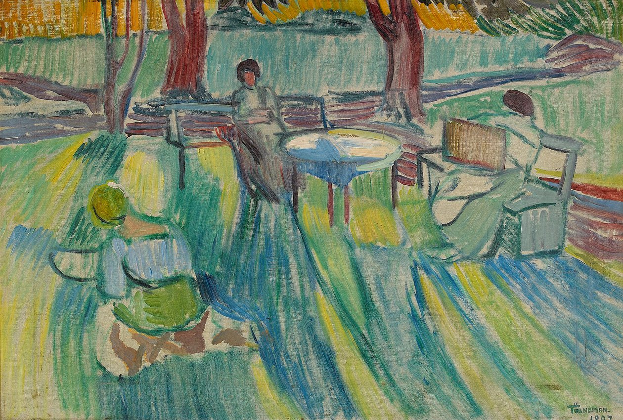 Dans le jardin - Axel Törneman