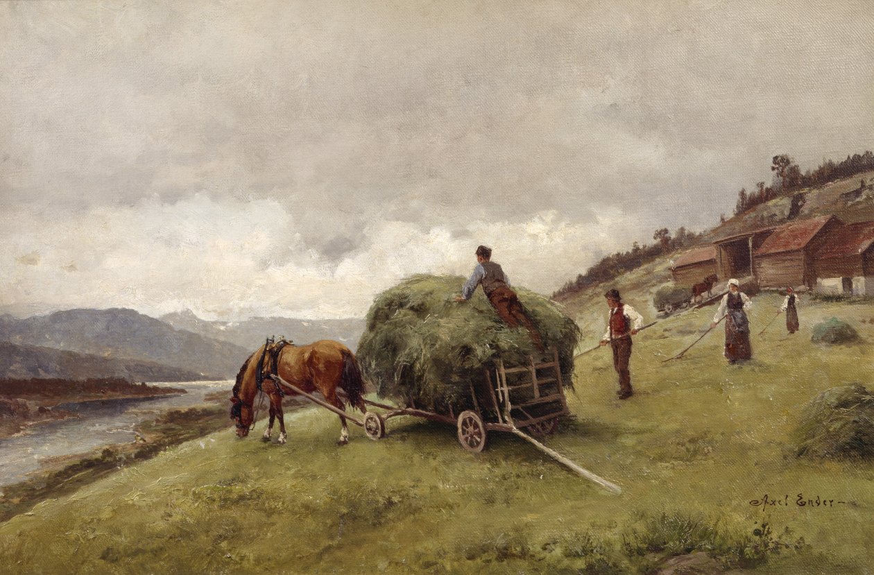 Conduite de foin - Axel Hjalmar Ender