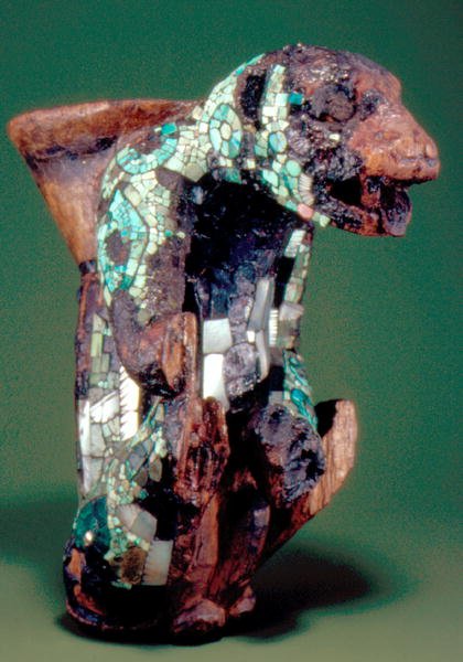 Fragment de serpent ailé - Aztec