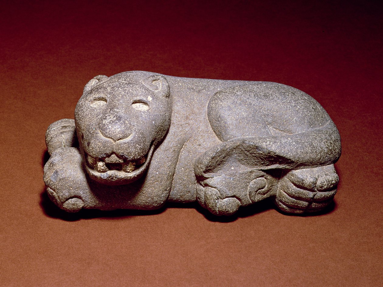 Jaguar allongé, 1440-1521 - Aztec