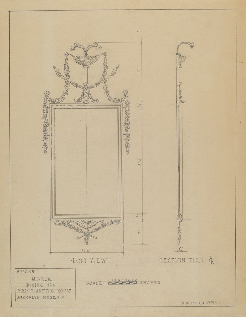 Miroir - B. Holst Grubbe