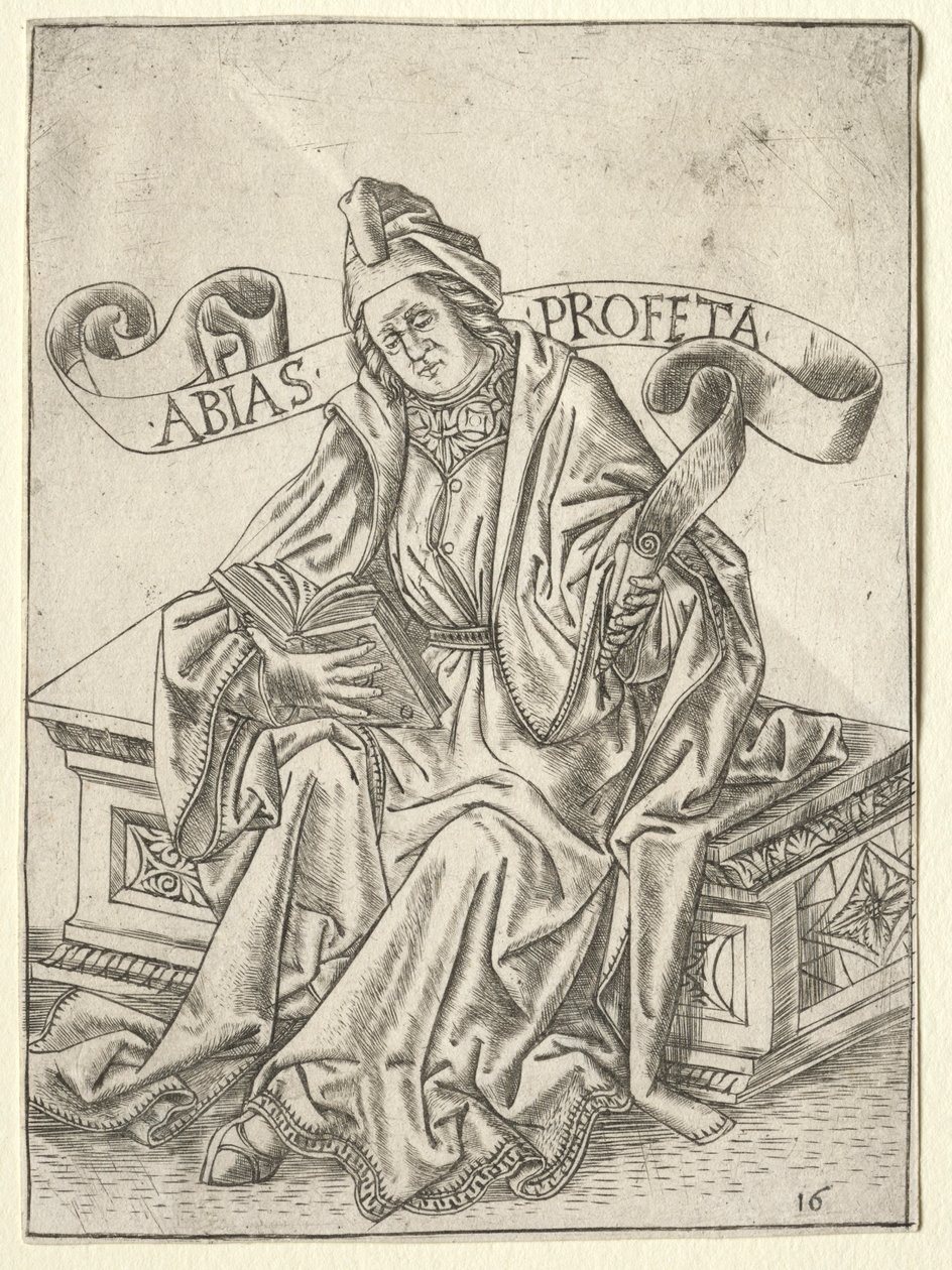 Les Prophètes : Abdias, vers 1470-1475 - Baccio Baldini
