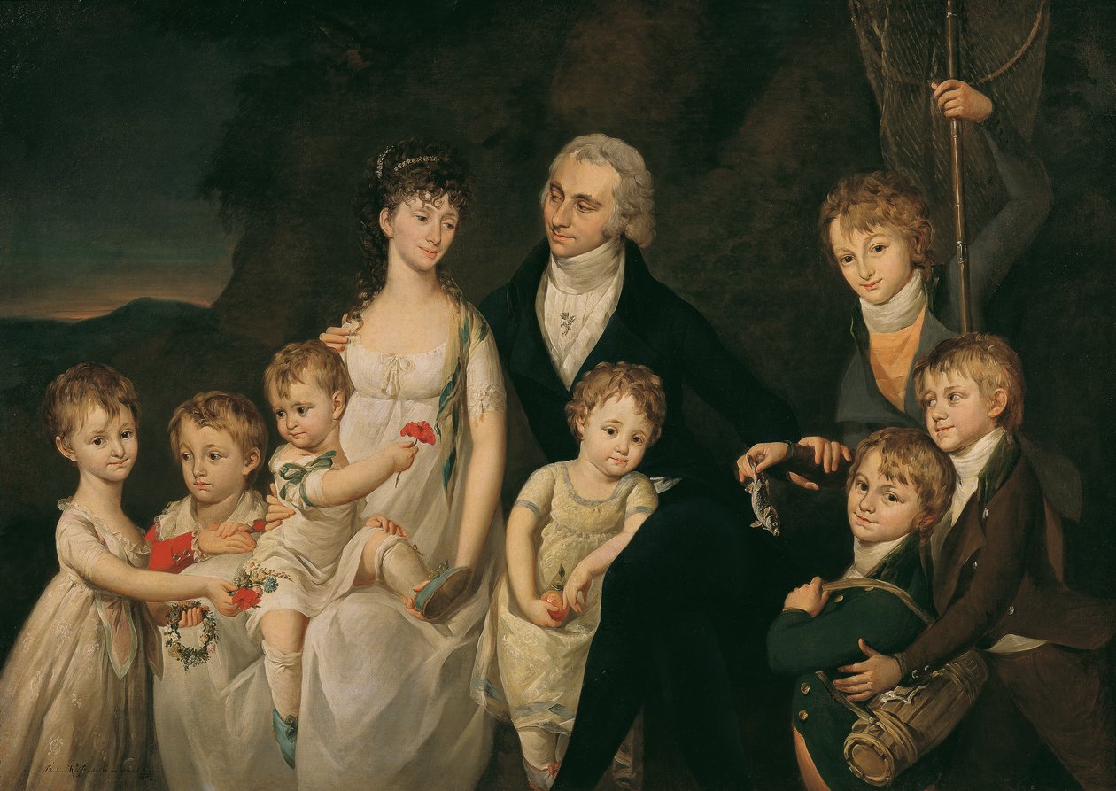 La famille Anton von Marx - Barbara Krafft