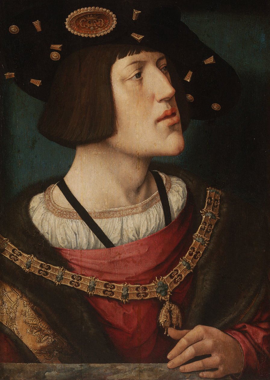 Portrait de Charles V (1519) - Barend van Orley