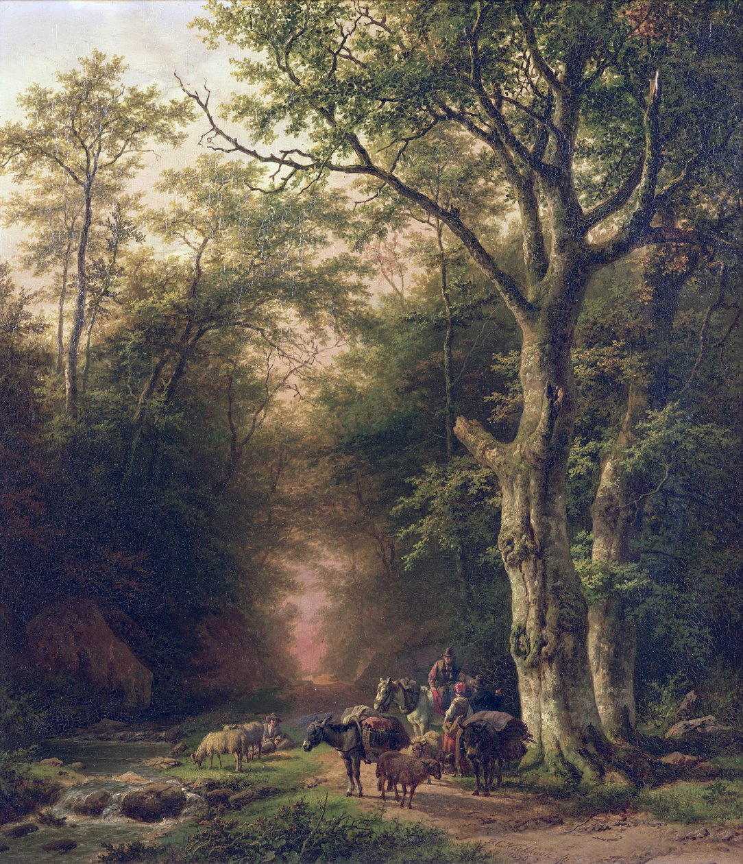 Image inconnue - Barend Cornelis Koekkoek