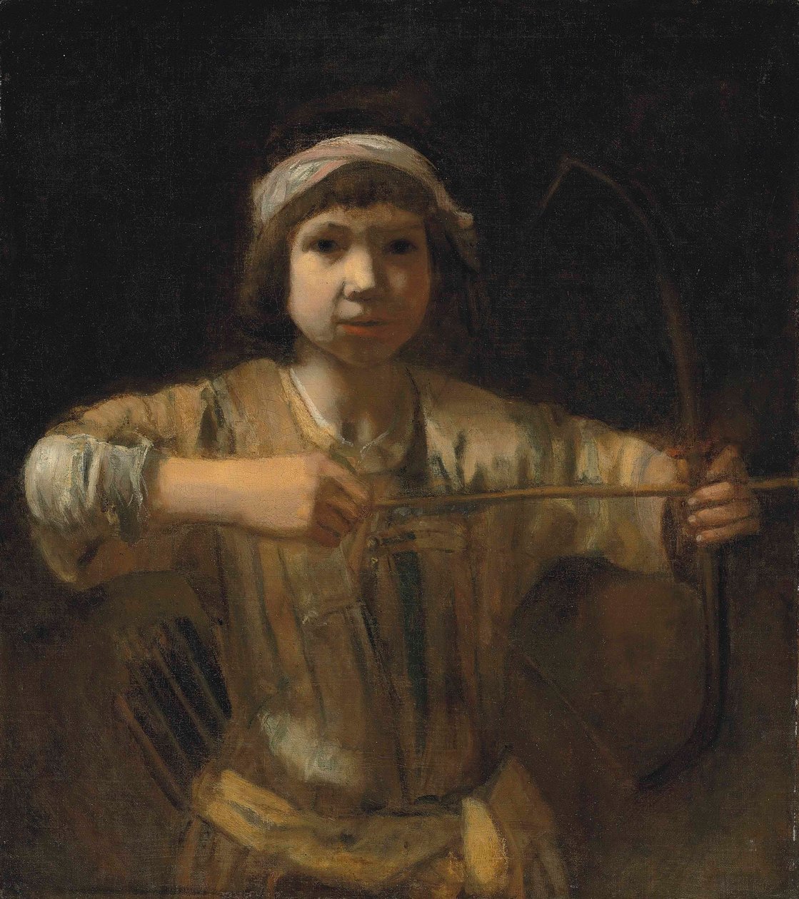 Ismaël avec un arc et des flèches - Barent Fabritius