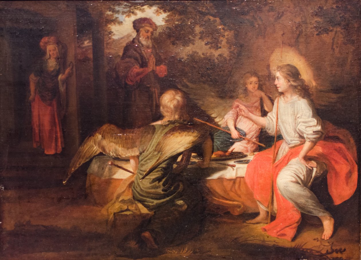 Les trois anges chez Abraham - Barent Fabritius