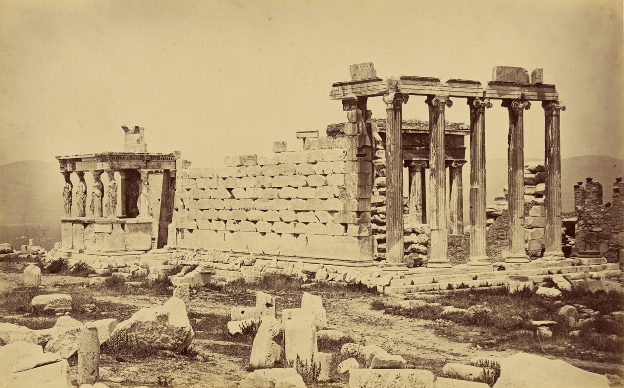 Athènes - Erechtehion. - Baron Paul des Granges