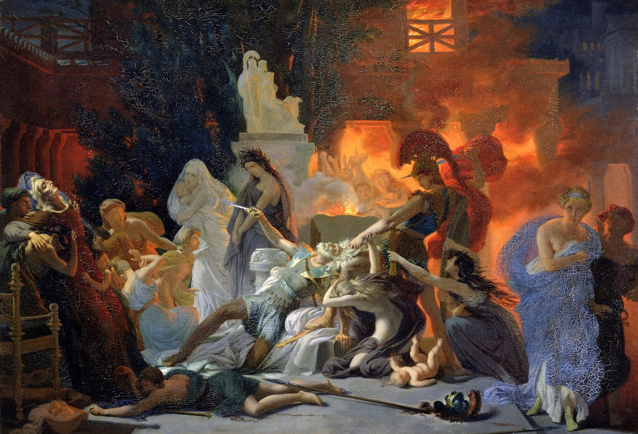 La Mort de Priam, c.1817 - Baron Pierre Narcisse Guerin