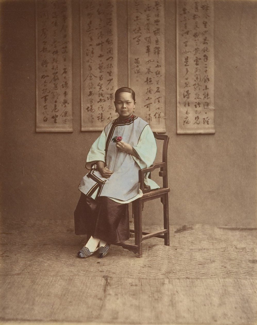 Fille de Shanghai, années 1870 - Baron Raimund von Stillfried