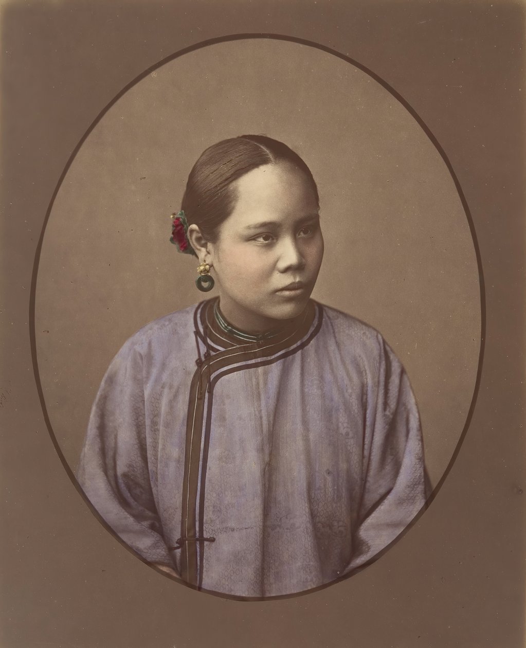 Fille de Shanghai, années 1870 - Baron Raimund von Stillfried