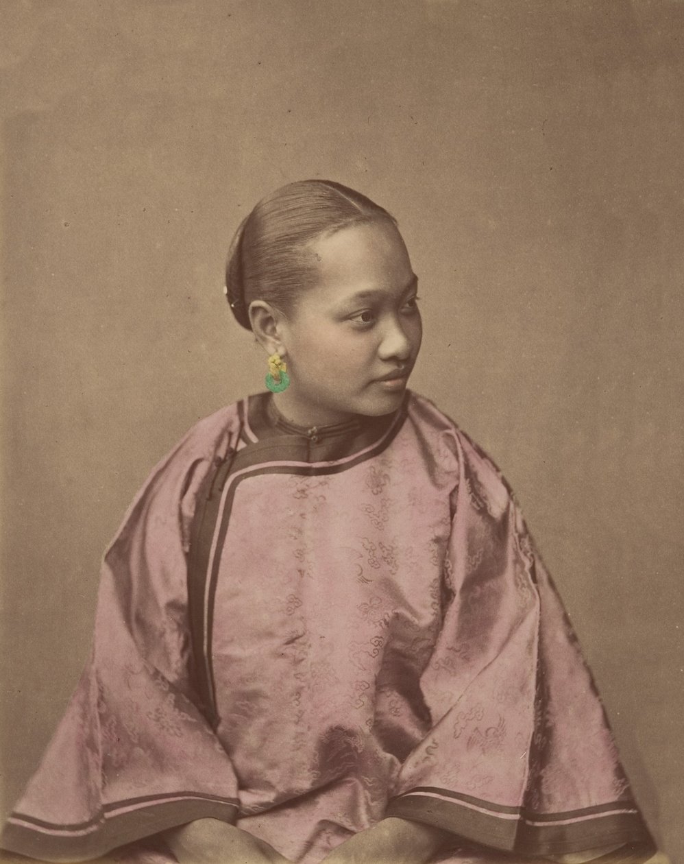 Fille de Shanghai, années 1870 - Baron Raimund von Stillfried