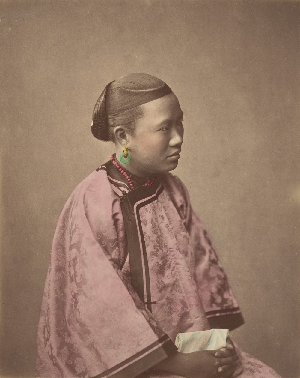Fille de Shanghai, années 1870 - Baron Raimund von Stillfried