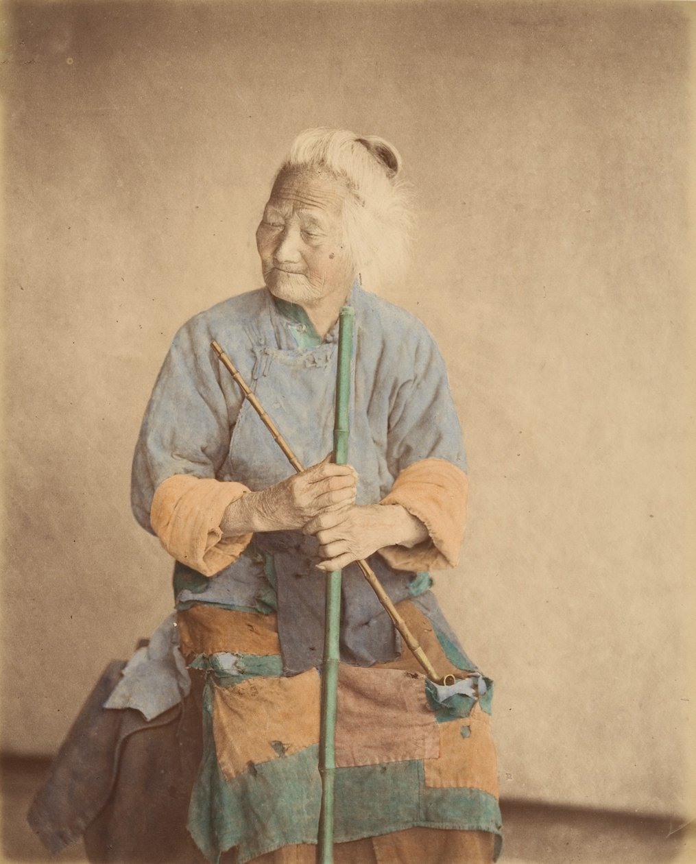 Vieux mendiant, années 1870 - Baron Raimund von Stillfried