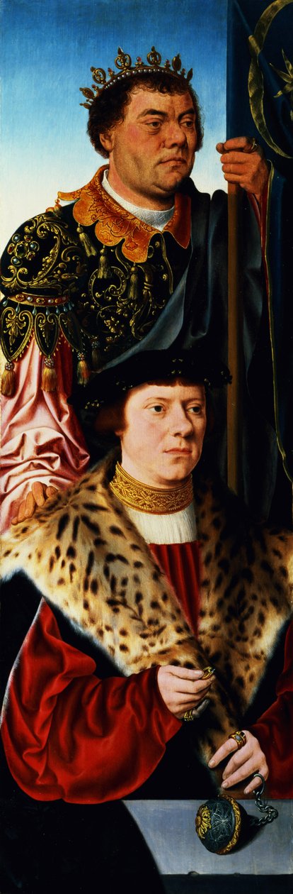 Saint Maurice (panneau gauche d