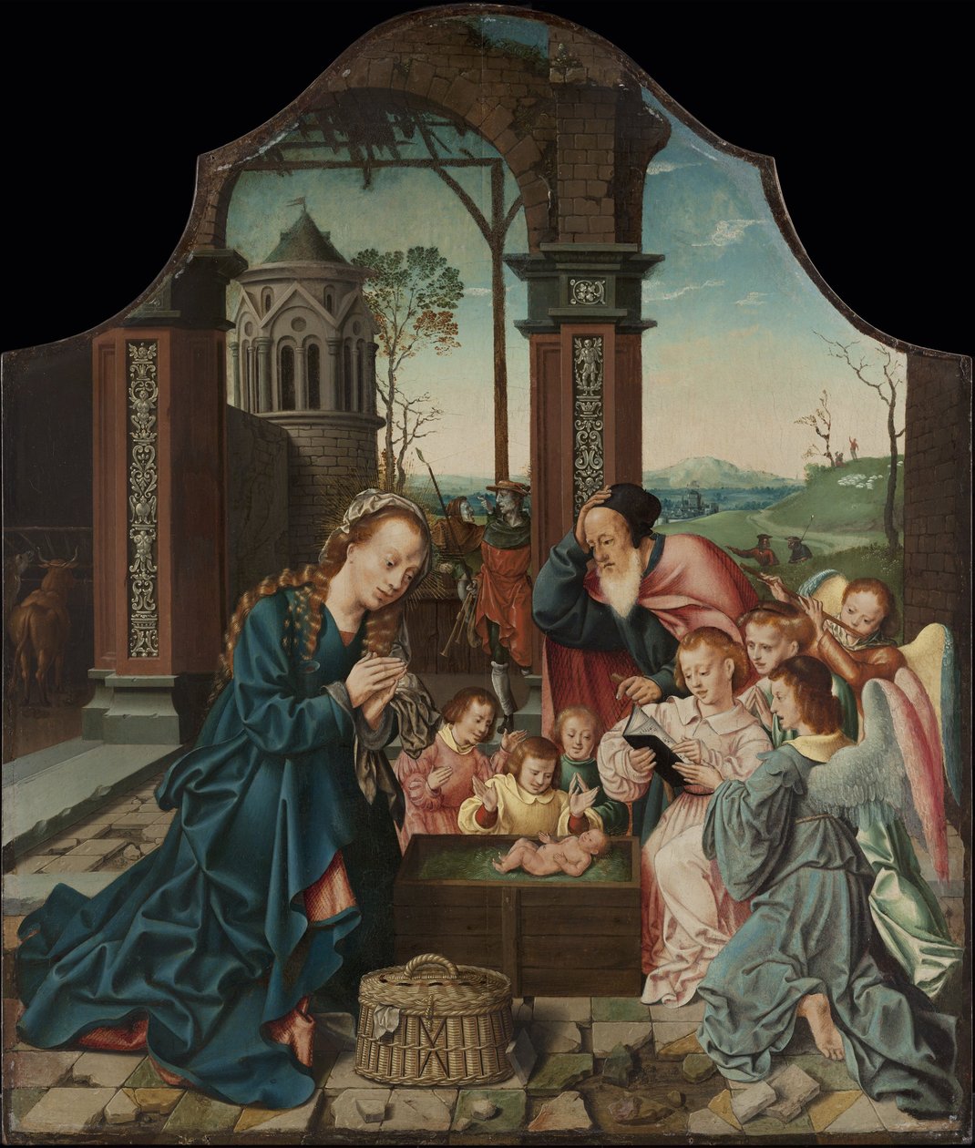La Nativité - Bartholomaeus Bruyn the Elder