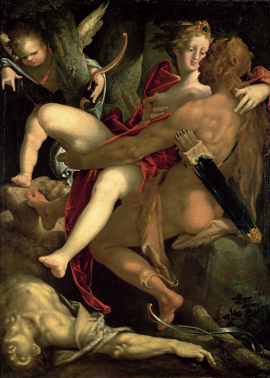 Hercule, Déjanire et le centaure Nessus, 1580 - Bartholomaeus Spranger