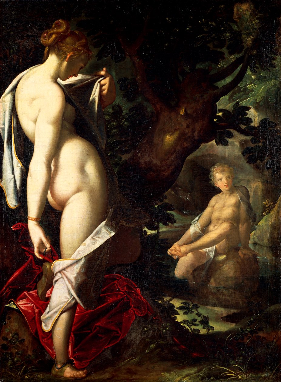 Hermaphrodite et Salmacis - Bartholomaeus Spranger