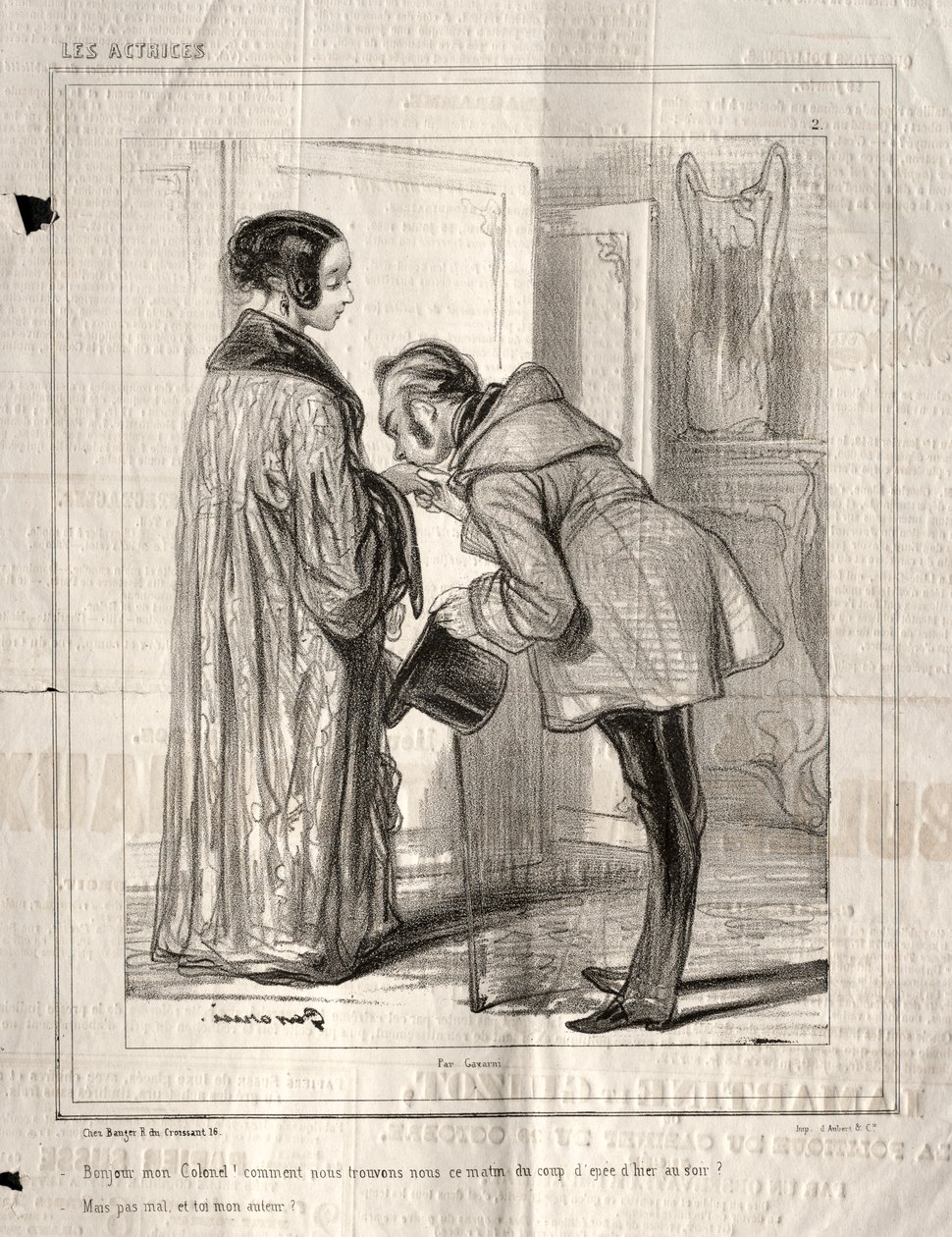 Les Actrices : Bonjour mon Colonel ! - Bartholomaus Seutter