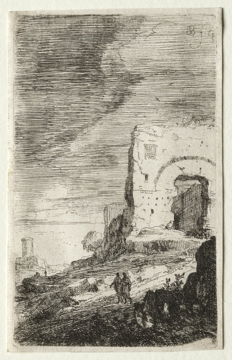 Les Thermes de Caracalla - Bartholomeus Breenberg