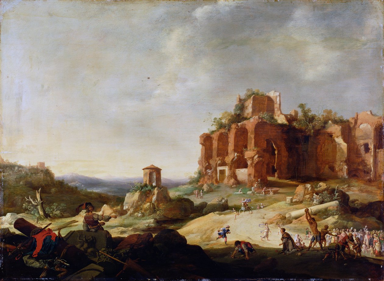 La Lapidation de Saint Étienne - Bartholomeus Breenbergh