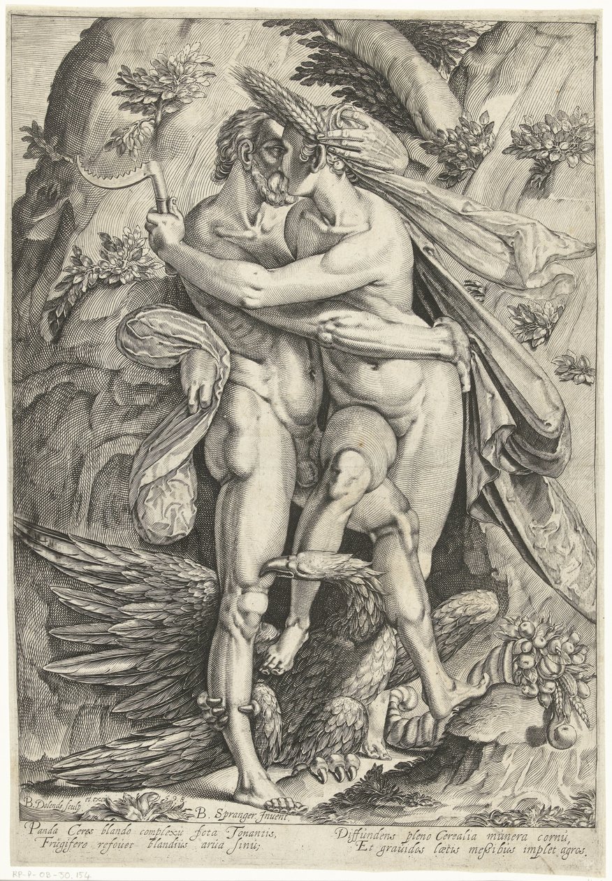 Pluton et Cérès - Bartholomeus Willemsz. Dolendo