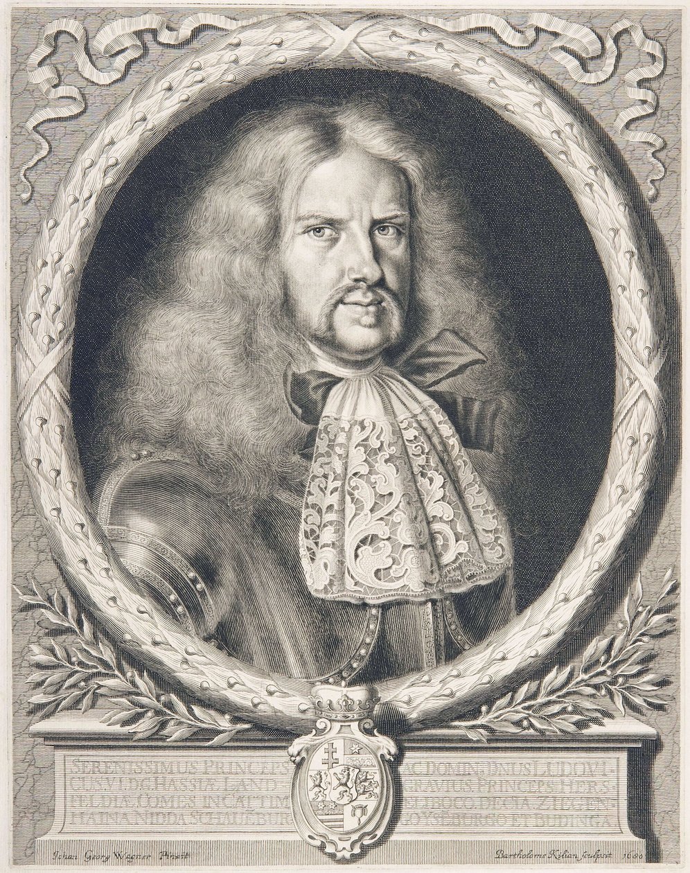 Ludwig VI (1630-1678), landgrave de Hesse-Darmstadt 1661-1678 - Bartholomäus Kilian