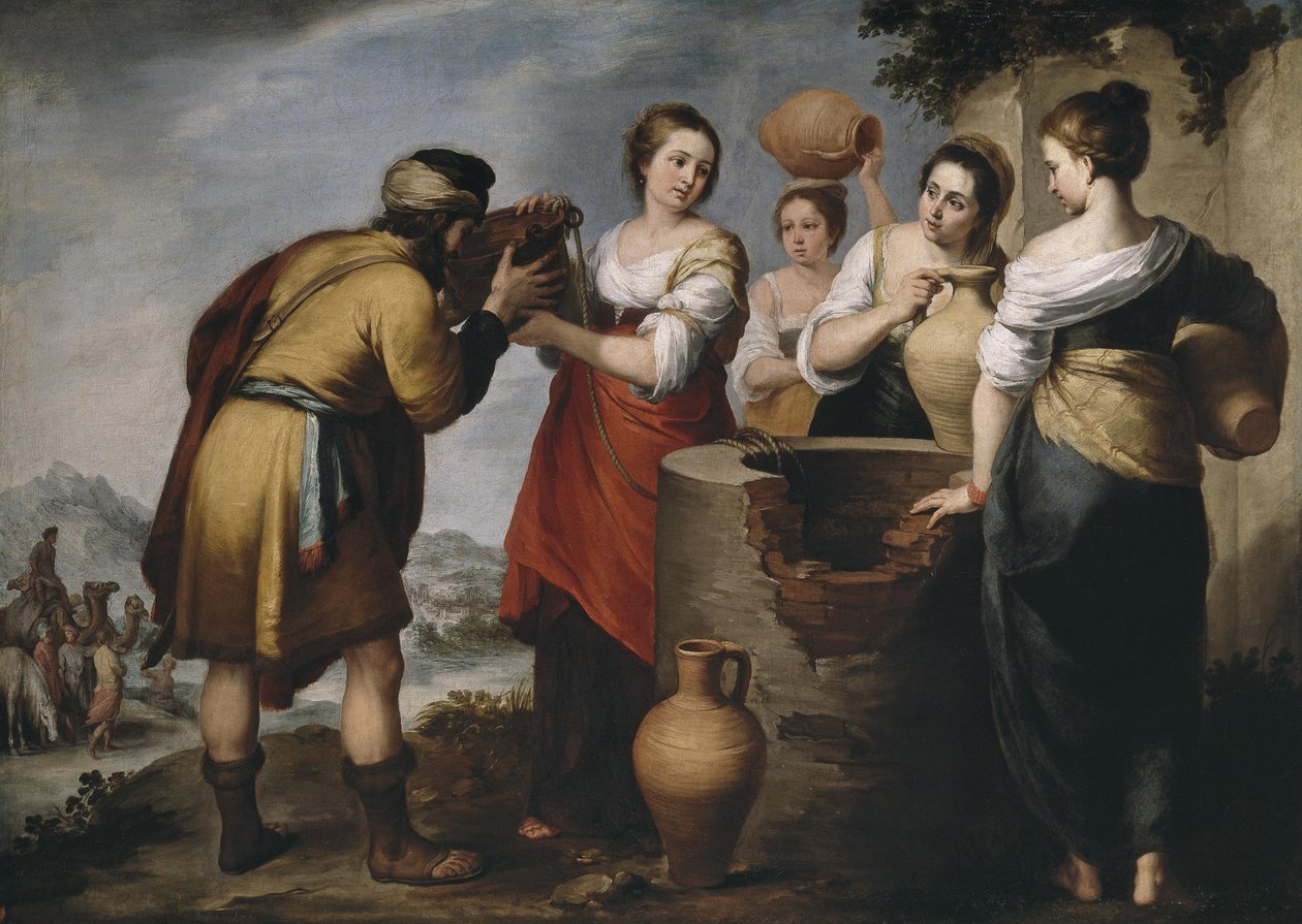 Rebecca et Éliézer - Bartolomé Esteban Murillo