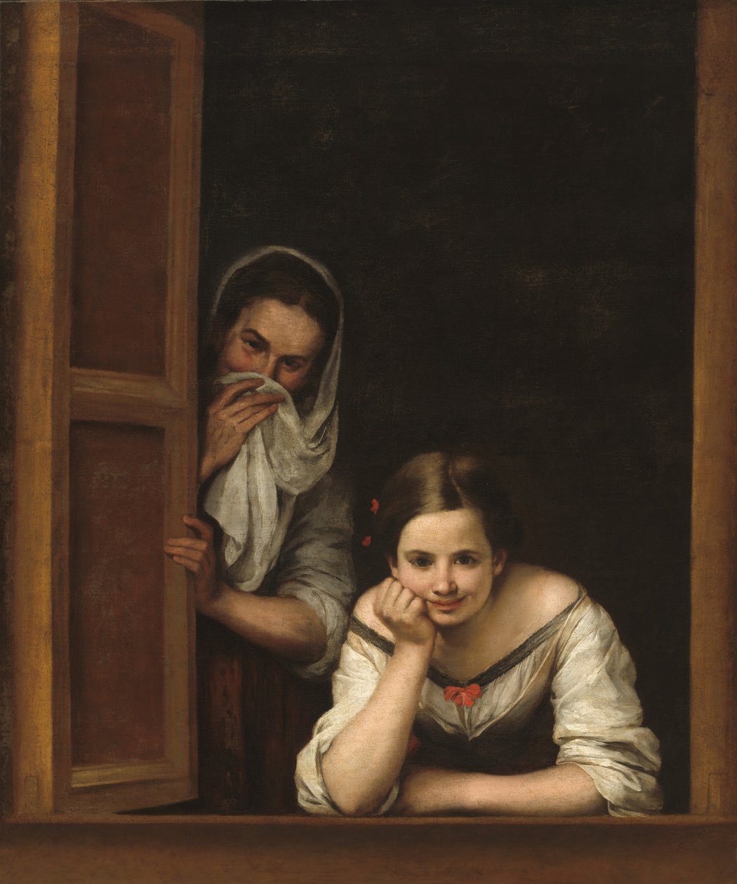 Deux femmes à une fenêtre - Bartolomé Esteban Murillo