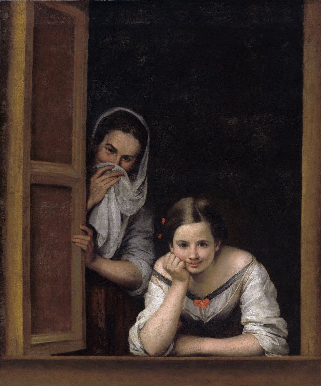 Deux femmes à la fenêtre - Bartolomé Esteban Murillo